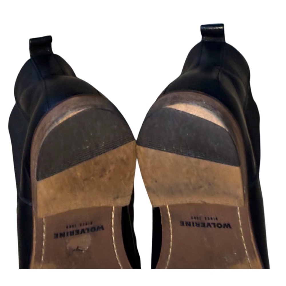 Women’s Wolverine Black Leather Pull On 1000 Miles Chelsea Boots Size 10 EU 41 - Picture 7 of 7
